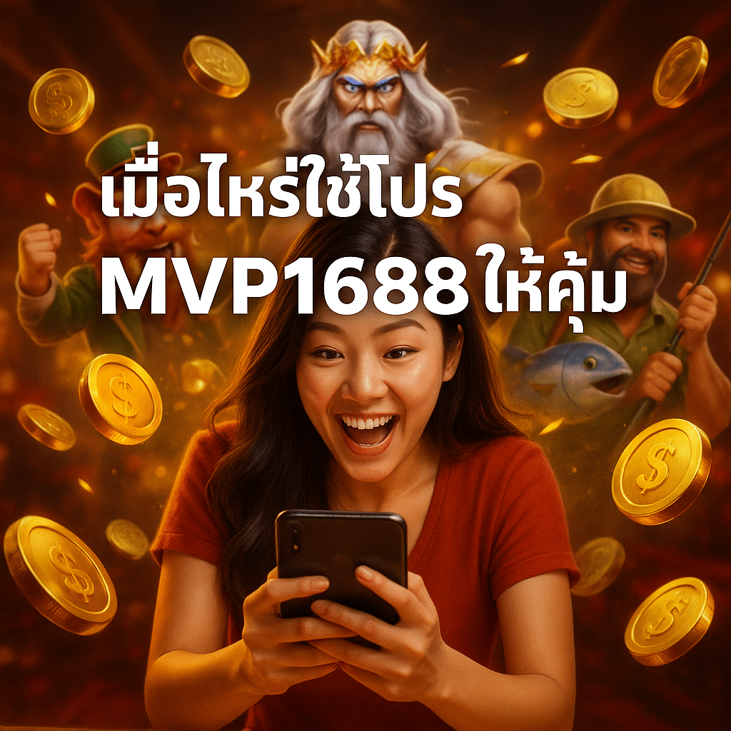เมื่อไหร่ใช้โปร MVP1688 ให้คุ้มที่สุด