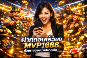 ฝากถอนเร็วบน MVP1688 ด้วยระบบออโต้ปลอดภัย